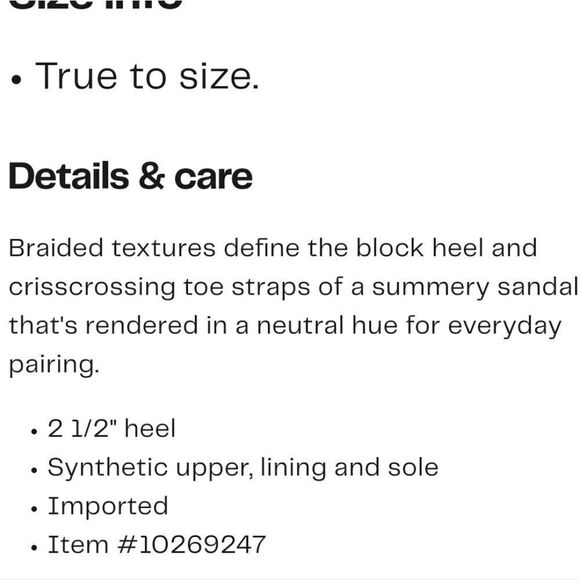 Dahlia Braid Sandal (Women 8M) BCBGeneration, - Picture 2 of 3